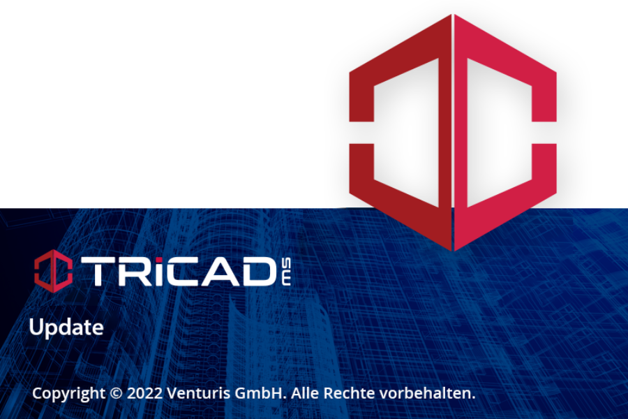 Update für TRICAD MS 2021.0 und 2022.0