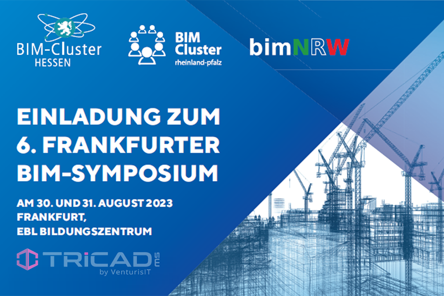 TRICAD MS goes 6. Frankfurter BIM-Symposium