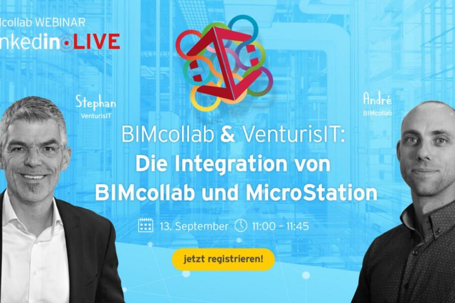 BIMcollab x VenturisIT: Die Integration von BIMcollab und MicroStation