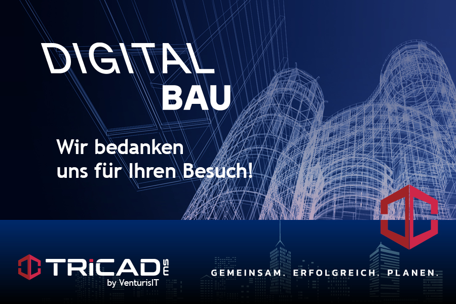 Vielversprechender Start ins Jahr 2024: TRICAD MS auf der digitalBAU Köln