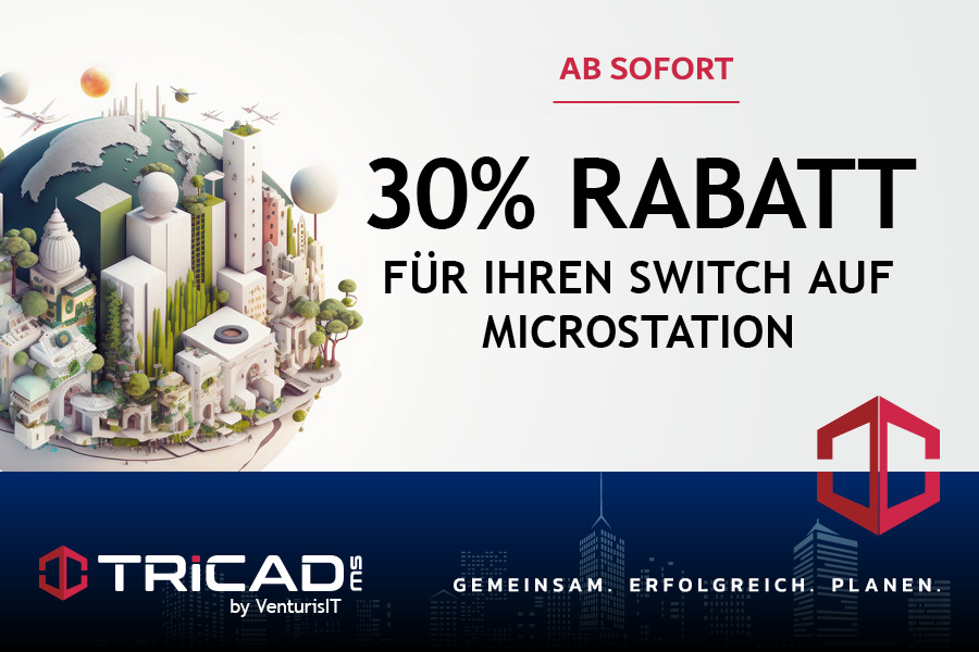 Ab sofort auf MicroStation wechseln und Geld sparen!